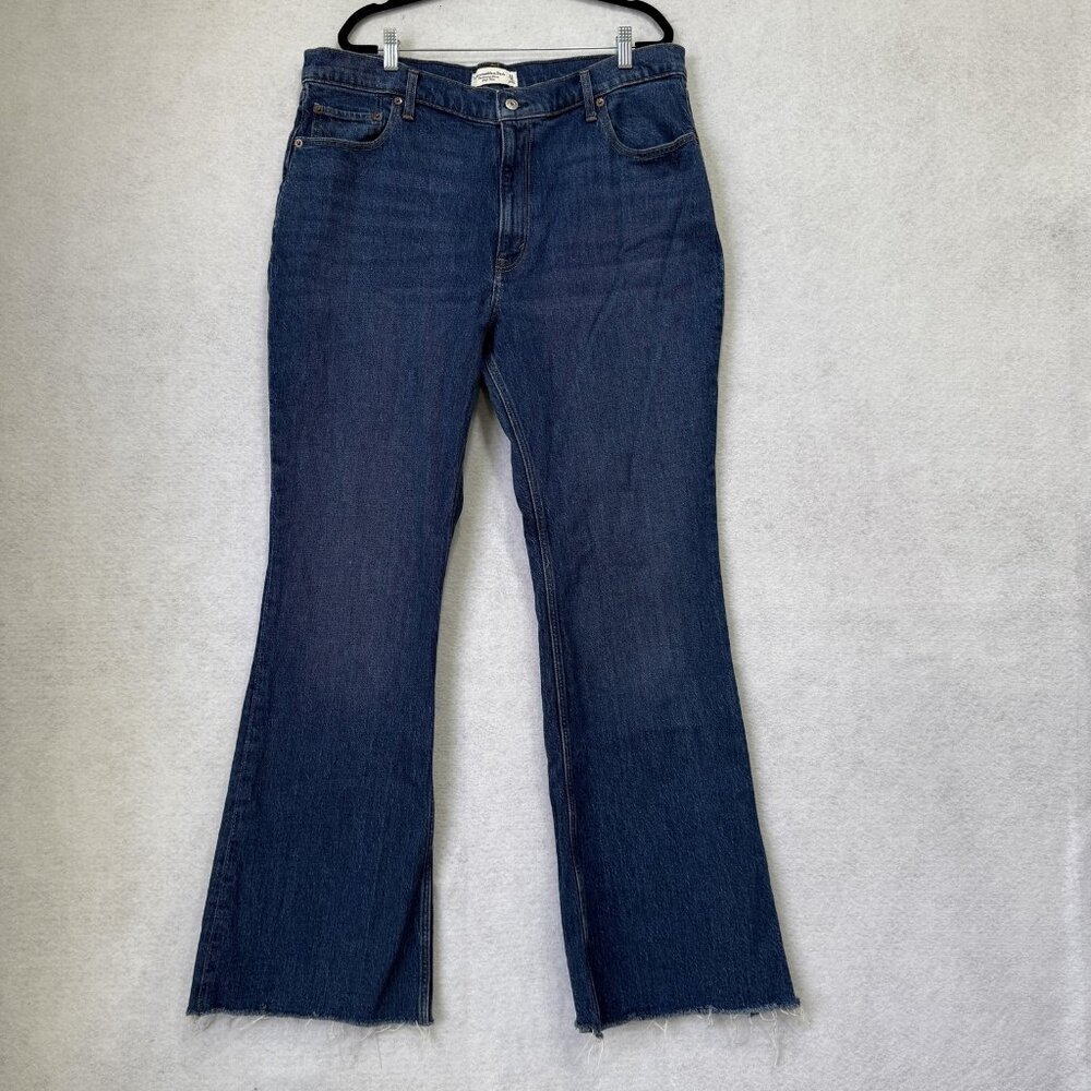 Abercrombie & Fitch Dark Wash Flare Jeans